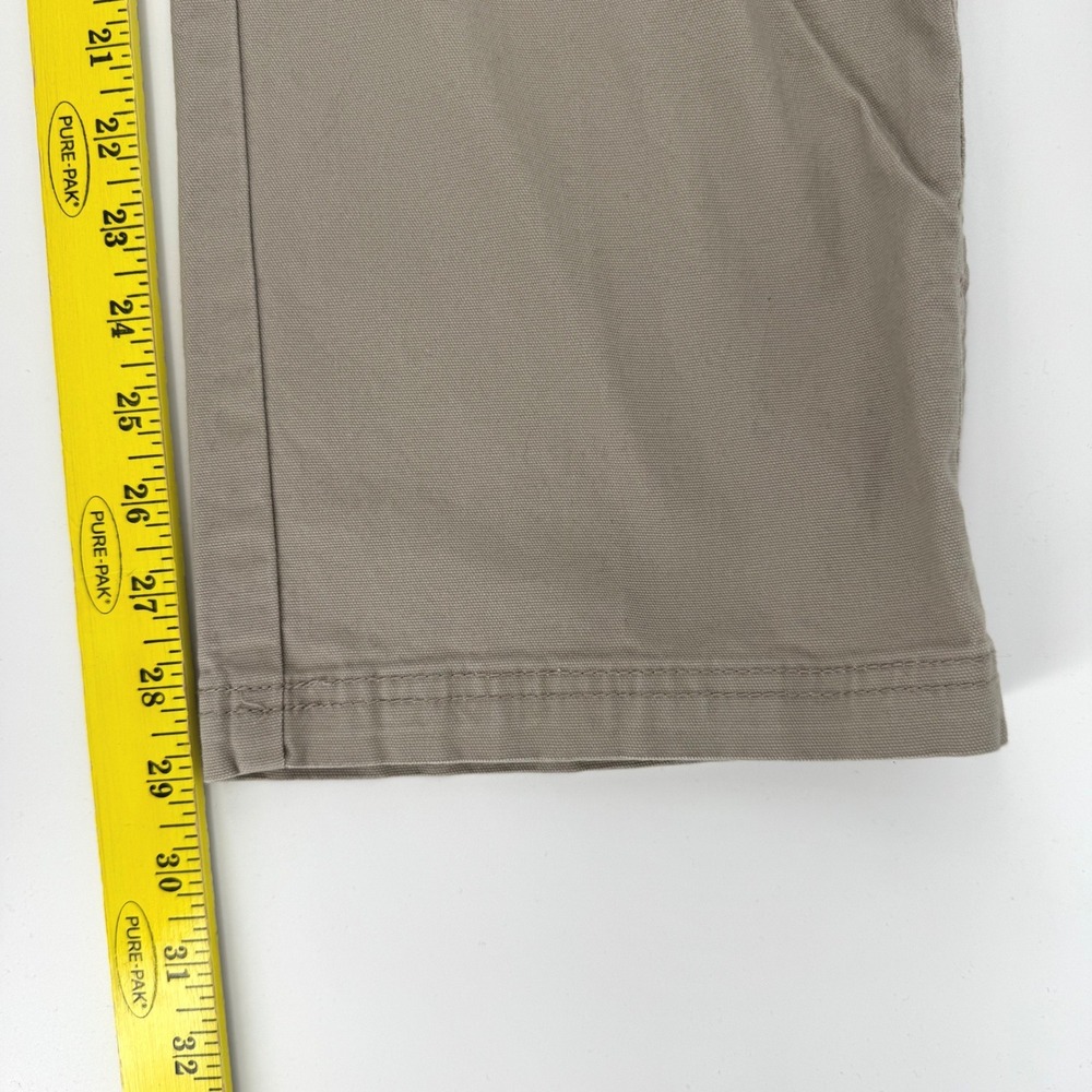 Coleman Rugged Canvas Utility Work Outdoor Pants 36x29 Khaki‎ Tan Straight Leg - Picture 6 of 7
